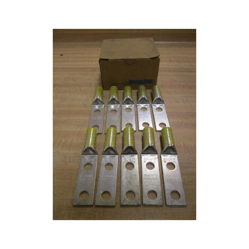 Thomas And Betts LCN250 Connector Lugs (Pack of 10)