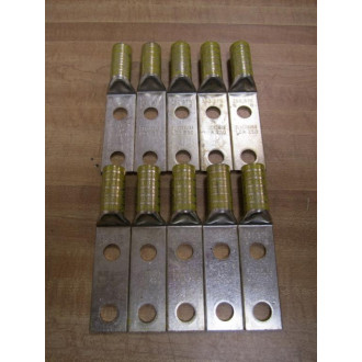 Thomas & Betts Blackburn LCN250 Connector Lugs Bag Of 10 - New No Box