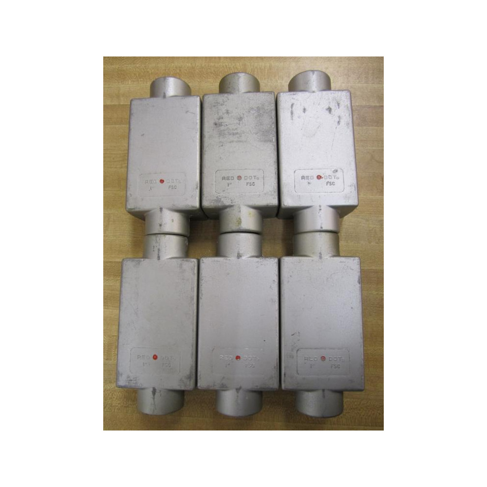 Red Dot AFSC-3 Device Box (Pack of 6) - New No Box