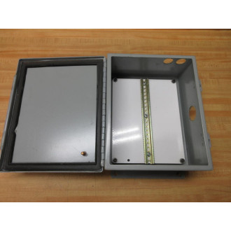 SCE AR-500357 Control Panel Enclosure 500357 8" x 10" x 4" - Used
