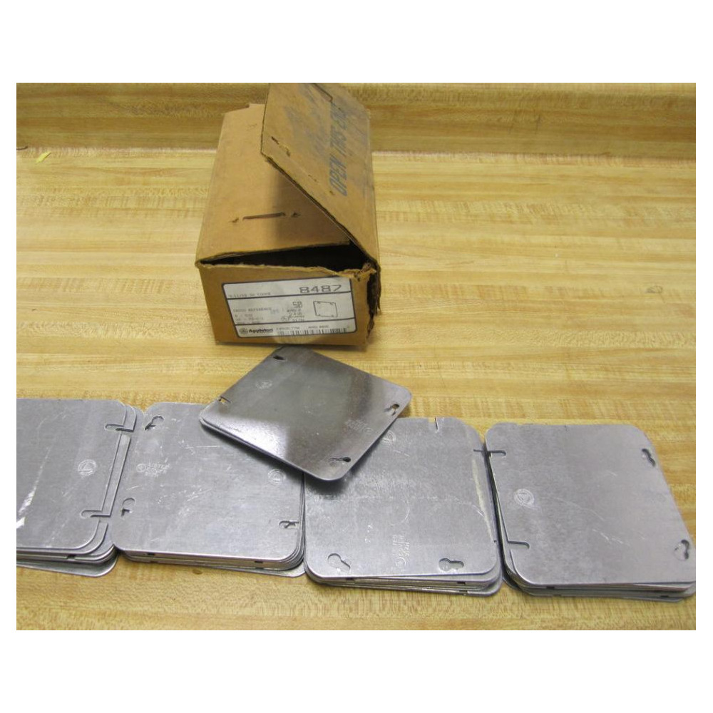 Appleton 8487 4-1116 Blank Cover (Pack of 42)