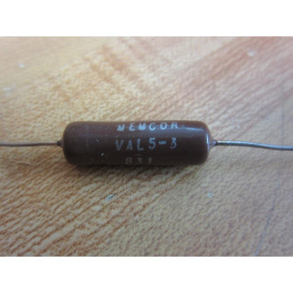 LTV Electrosystems VAL-3 Memcor Resistor 3Ω 5W VAL3 (Pack of 7)