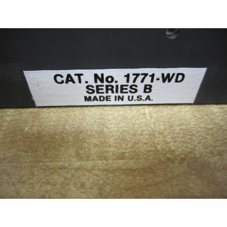 Allen Bradley 1771-WD Wiring Arm Terminal Block 1771WD Series B