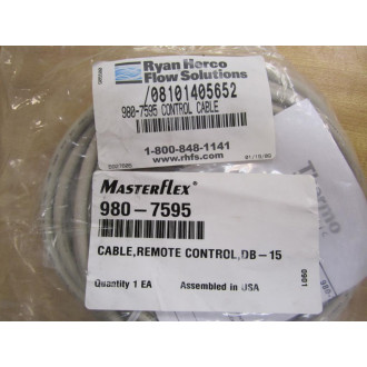 Ryan Herco 980-7595 Remote Control Cable