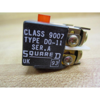 Square D 9007 D0-11 Snap Switch Ser. A - New No Box
