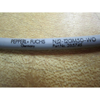 Pepperl + Fuchs 26574S Sensor NJ2-12GM50-WO 026574