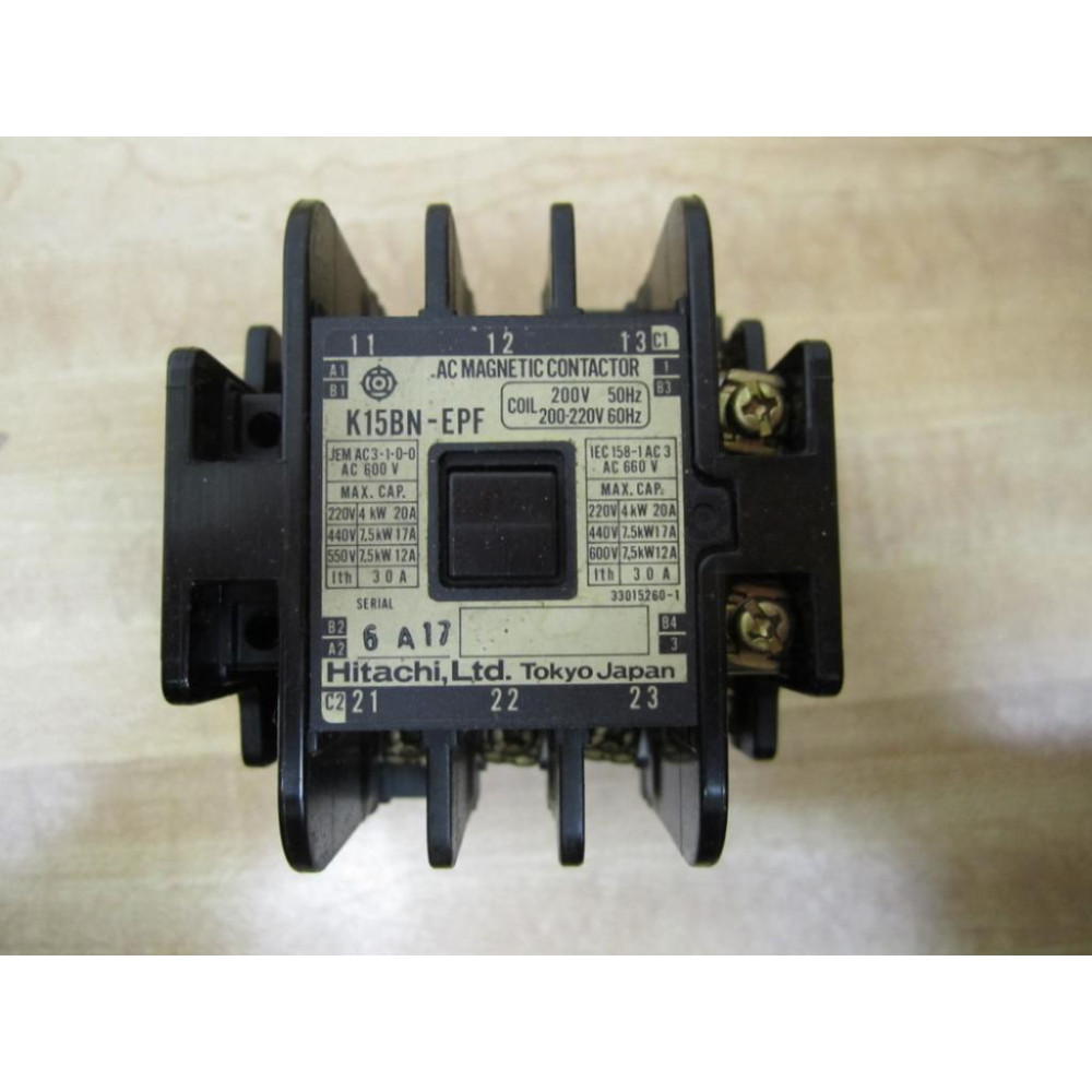 Hitachi K15BN-EPF AC Magnetic Contactor - New No Box
