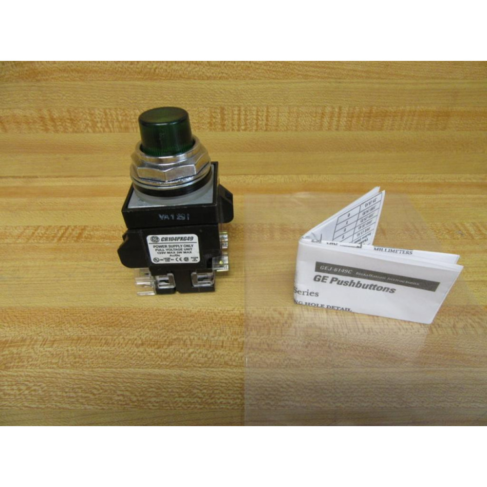 General Electric CR104PBL11G1S2 Pushbutton - New No Box