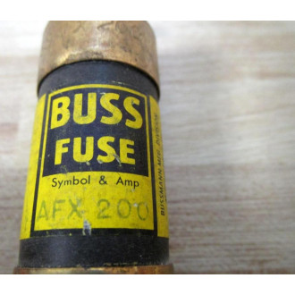 Bussmann AFX-200 Buss Fuse AFX200 (Pack of 3) - New No Box