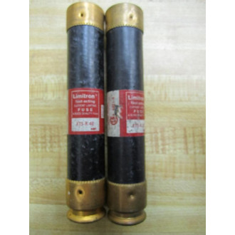 Bussmann KTS-R-40 Limitron Fuse KTSR40 (Pack of 2) - Used