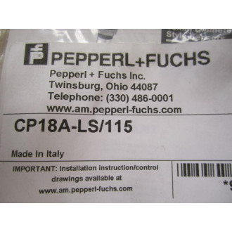 Pepperl + Fuchs 904892 Photoelectric Sensor CP18A-LS115