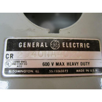 GE General Electric CR2940NA402C Enclosure Only - Used