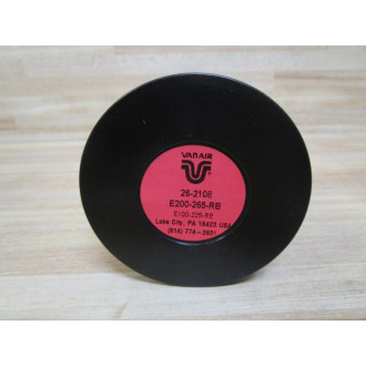 Van Air 26-2108 Filter Element 262108