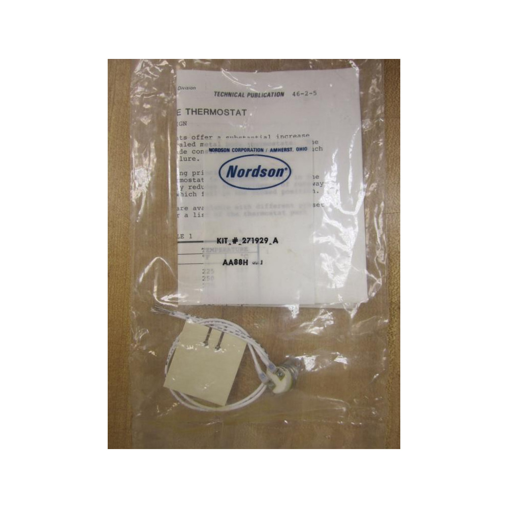 Nordson 271929 A High Amperage Thermostat 271929A