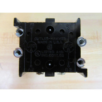 Cutler HammerEaton E30J-12V Push Button Switch - New No Box
