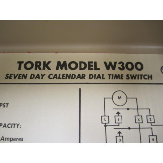 Tork W300 Time Control