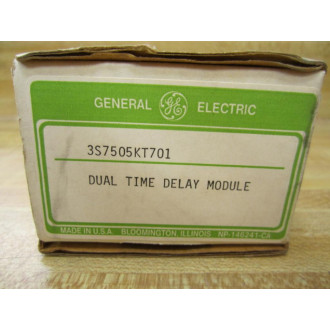General Electric 3S7505KT701 Dual Time Delay Module
