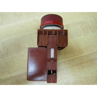 Siemens 3SB1400 9ZB24 Indicator Light Red Lens - New No Box