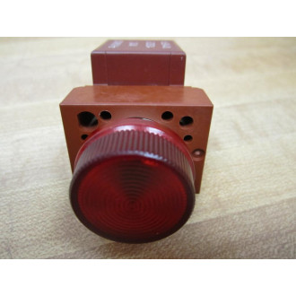 Siemens 3SB1400 9ZB24 Indicator Light Red Lens - New No Box