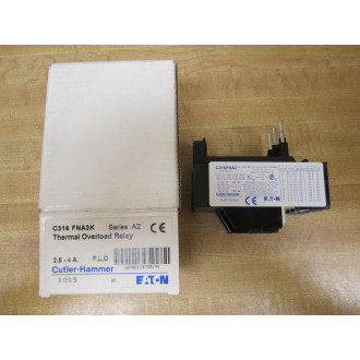 Cutler Hammer C316 FNA3K Eaton Overload C316FNA3K 2,8-4A Series A2
