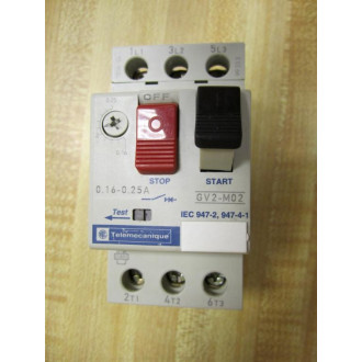 Telemecanique GV2-M02 Motor Starter Protector GV2M02 021081 - Used