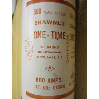 Shawmut 0TS600 600 Amp Fuse - New No Box