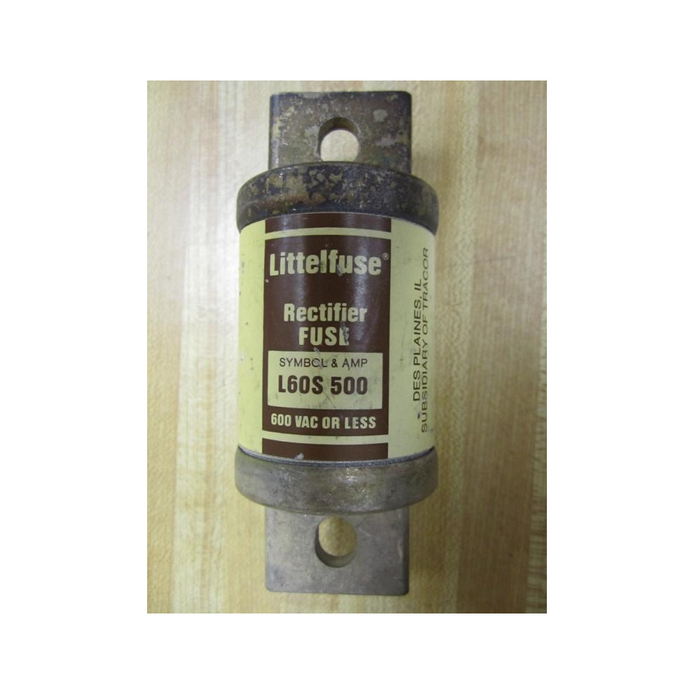 Littelfuse L60S 500 Rectifier Fuse - New No Box
