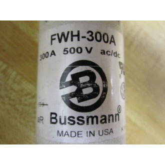 Bussmann FWH-300A 300 Amp 500V Fuse FWH300A - New No Box