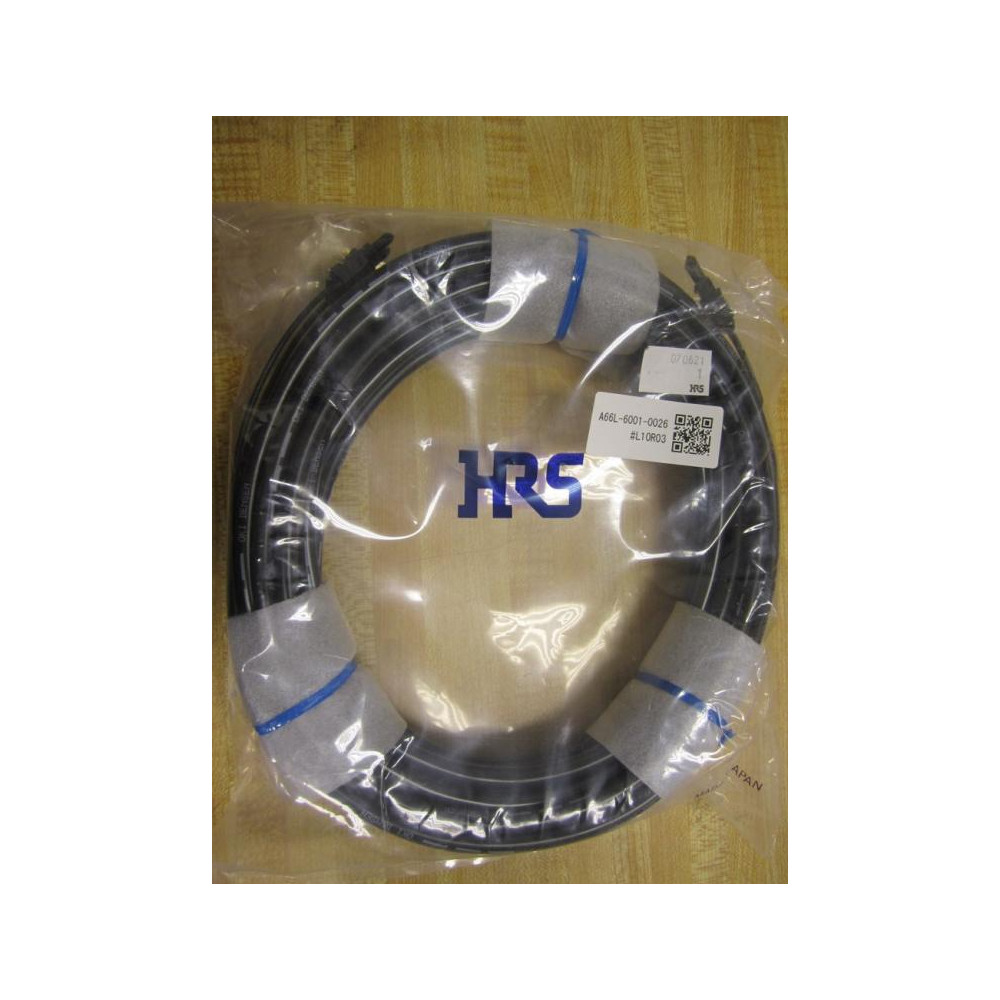 Fanuc A66L-6001-0026 L10R03 Fiber Optic Cable - New No Box