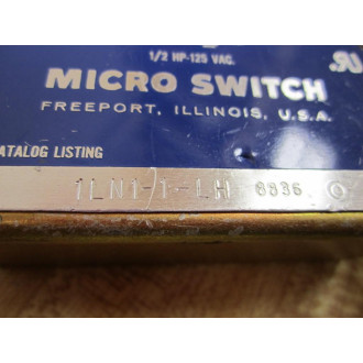 Micro Switch 1LN1-1-LH Limit Switch - Used