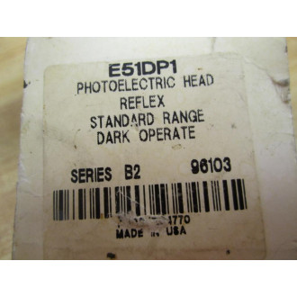 Cutler Hammer E51-DP1 Eaton Photoelectric Head E51DP1 Series B2