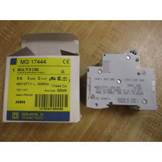Square DMerlin Gerin 17444 Circuit Breaker  MG17444