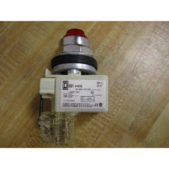 Square D 9001KT35R31 Pilot Light Red