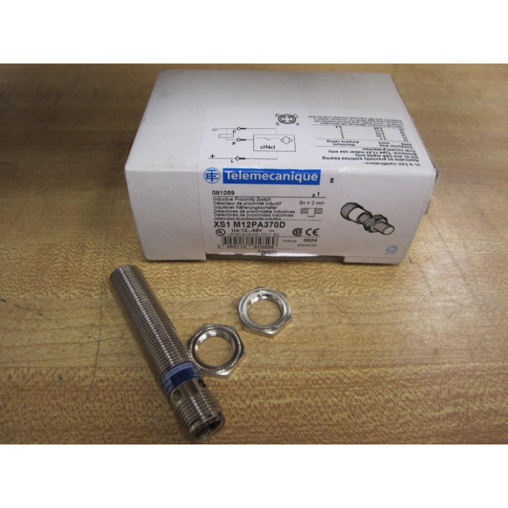 Telemecanique XS1-M12PA370D Proximity Switch 091059