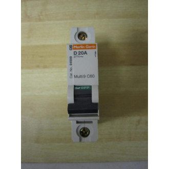Square D 24509 Merlin Gerin Breaker 20A MG24509 Schneider