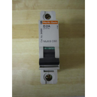 Square D 24501 Merlin Gerin Breaker 2A MG24501 Schneider
