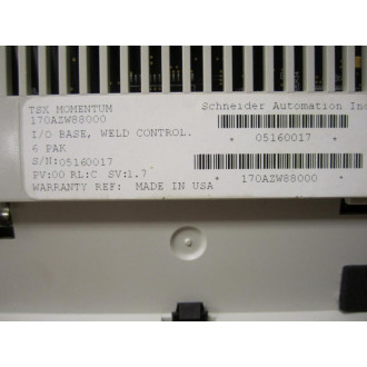 Schneider 170AZW88000 IO Base TSX Momentum - New No Box