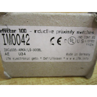 IFM Efector IM0042 Sensor IMC2035-ARKALS