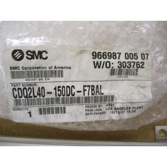 SMC CDQ2L40-150DC-F7BAL CDQ2L40150DCF7BAL