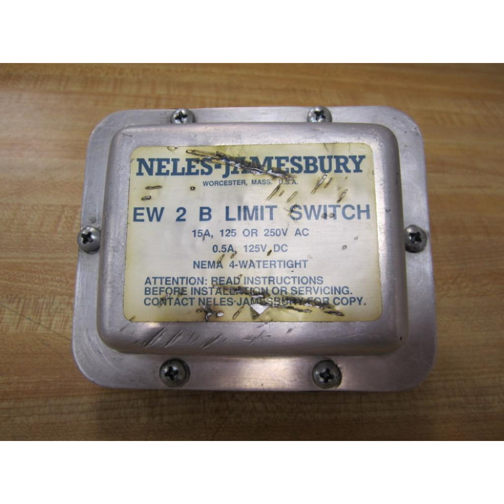 Neles-Jamesbury EW 2 B Limit Switch EW2B - Used