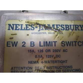Neles-Jamesbury EW 2 B Limit Switch EW2B - Used
