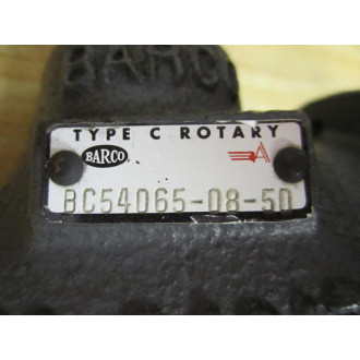 Barco BC54065-08-50 Rotary Valve BC540650850 - Used