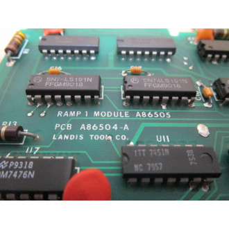 Landis Tool A86504-A PCB A86504A - Used