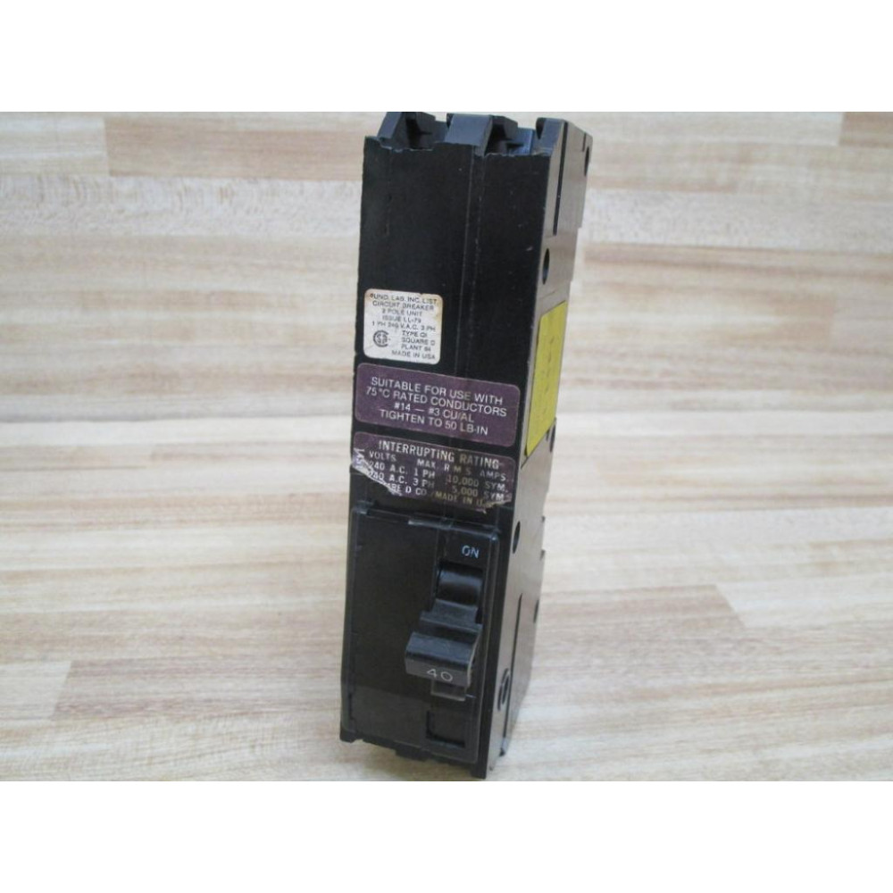 Square D QI240H Circuit Breaker - Used