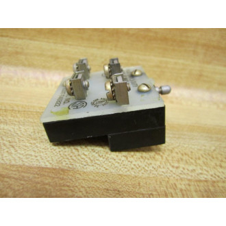 Allen Bradley 800T-T4SB22 Contact Block 800TT4SB22 Series N - Used