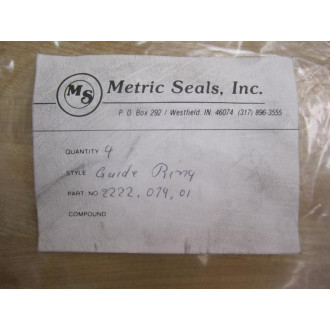 Metric Seals 2222.074.01 Guide Ring Bag Of 4