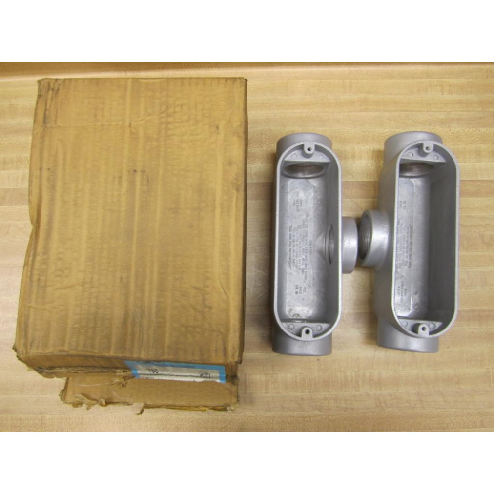 Crouse & Hinds T65 Conduit Outlet Body 2" (Pack of 2)