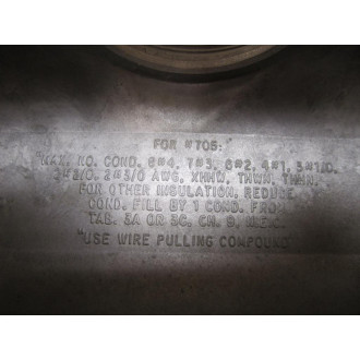 Crouse & Hinds T65 Conduit Outlet Body 2" (Pack of 2)