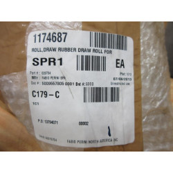 Fabio Perini 029704 Rubber Draw Roll - New No Box