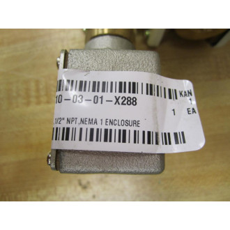SMC IFW510-03-01-X288 Flow Switch Press. 0.1-0.6MPa IFW5100301X288 - New No Box